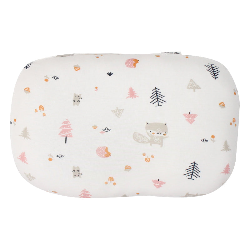 Ultra Soft Infant Dimple Pillow -Pink Forest -Size:23 X 34cm