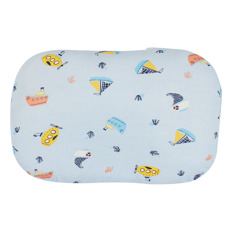 Ultra Soft Infant Dimple Pillow -Blue Ocean- Size:23 X 34cm