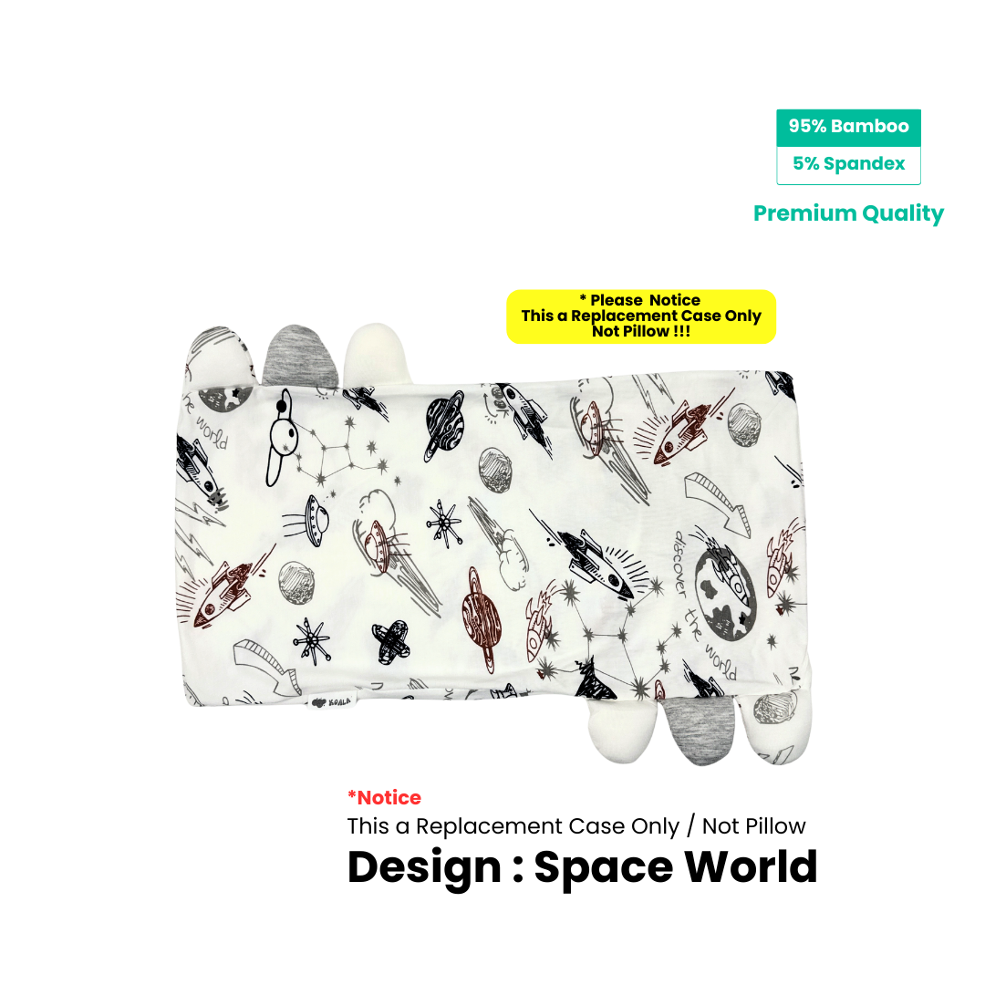 Ultra Soft Hugging Pillow Replacement Case - Space World - Size : S / M / L / XL