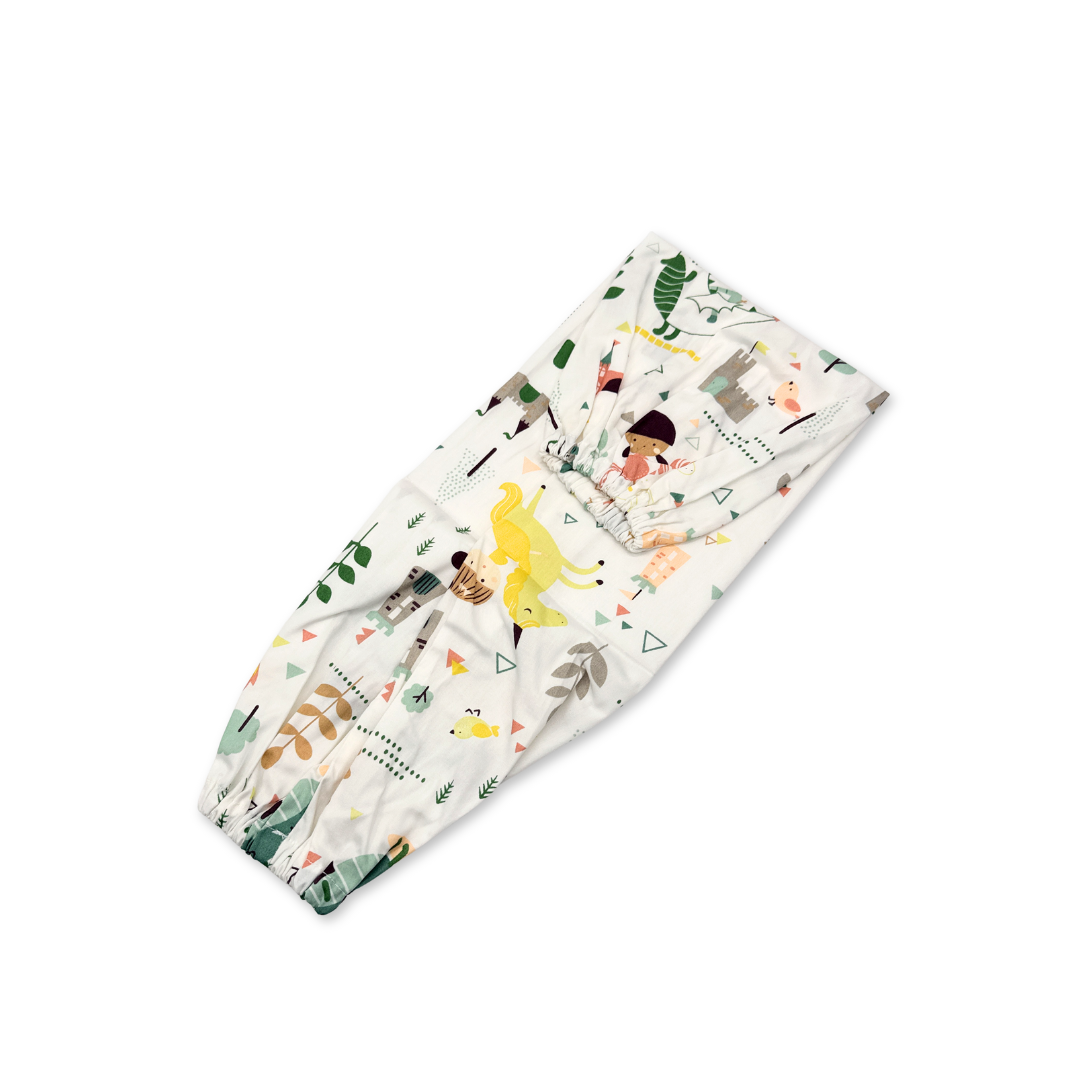 100% Pure Combed Cotton Toddler Bolster Cover - Childhood 4 Size