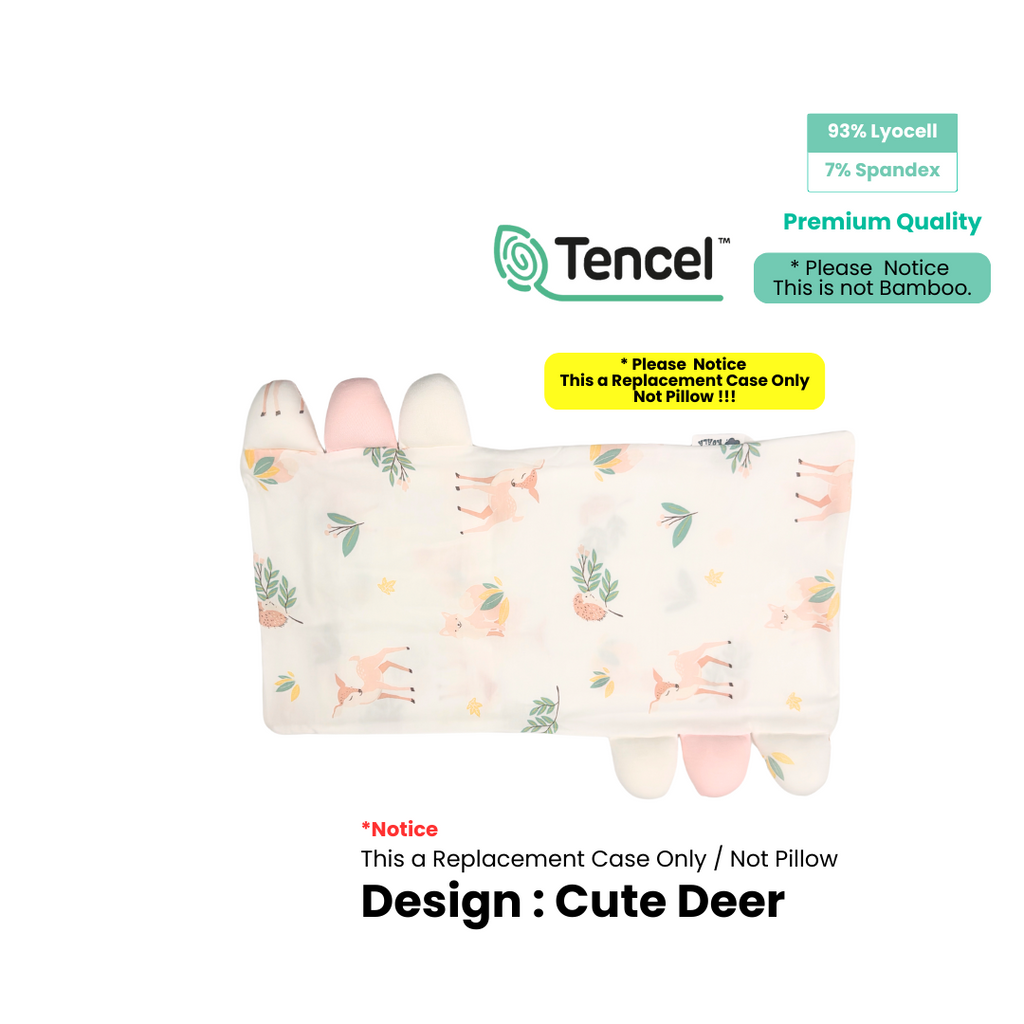 Ultra Soft Hugging Pillow Replacement Case -Cute Deer - Size : S / M / L / XL