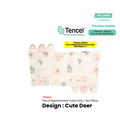 Ultra Soft Hugging Pillow Replacement Case -Cute Deer - Size : S / M / L / XL
