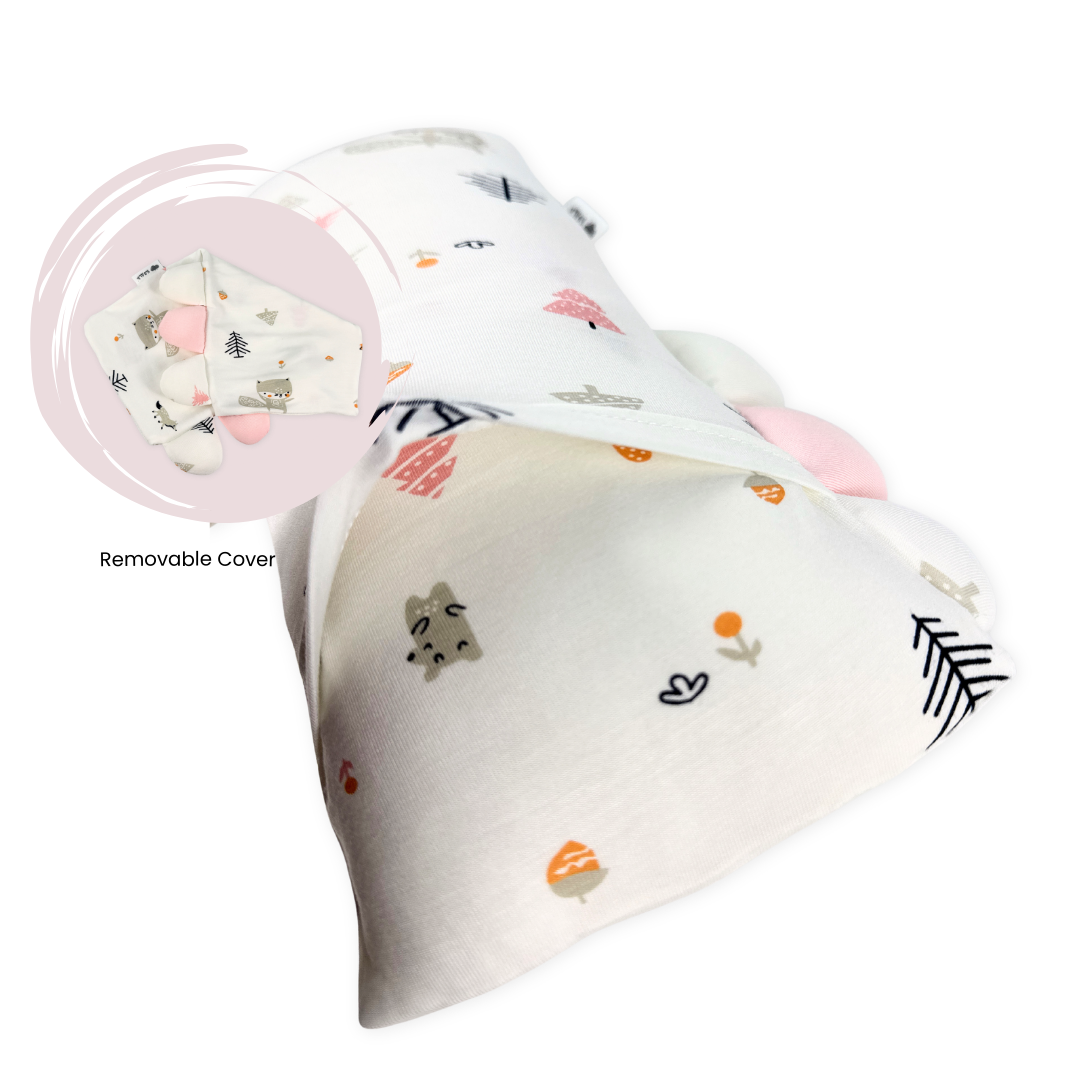Ultra Soft Hugging Pillow - Pink Forest - Size : S / M / L / XL
