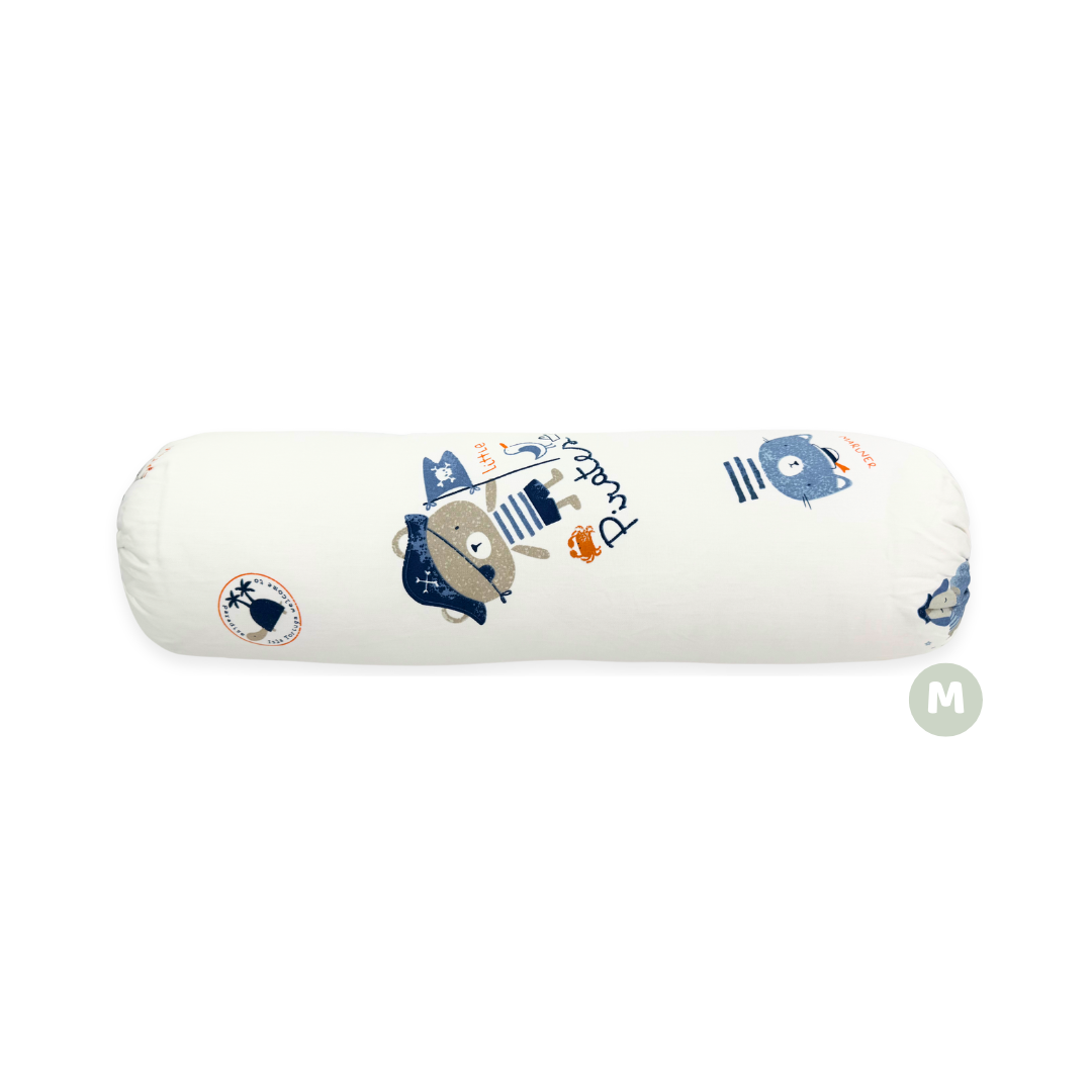100% Premium Cotton Toddler Bolster -Pirate * 4 Size