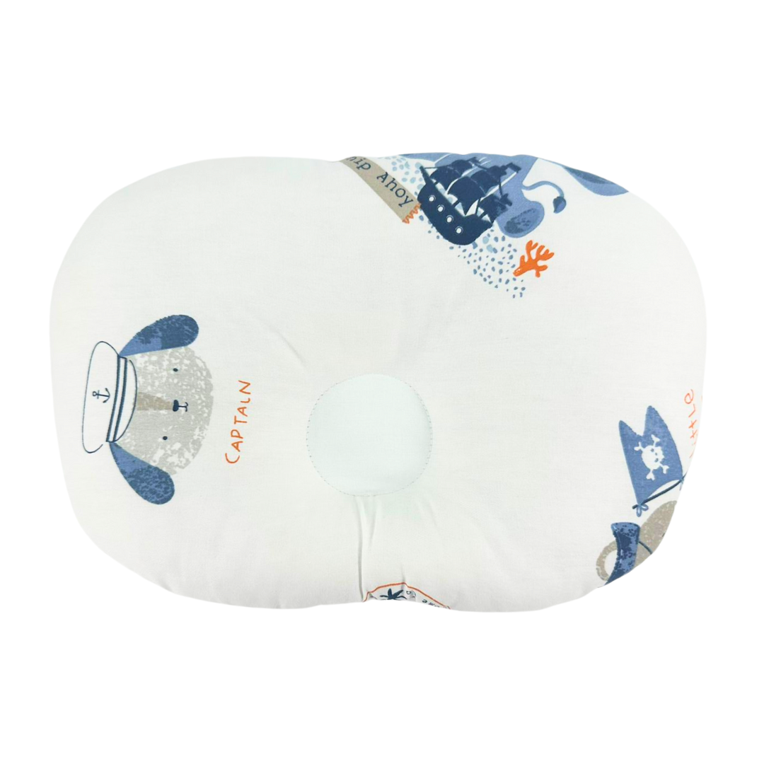 100% Premium Cotton Dimple Pillow -Blue Pirate- Size:28 X 18cm