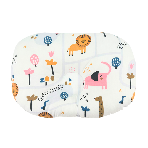 100% Premium Cotton Dimple Pillow -Animal Zoo- Size:28 X 18cm
