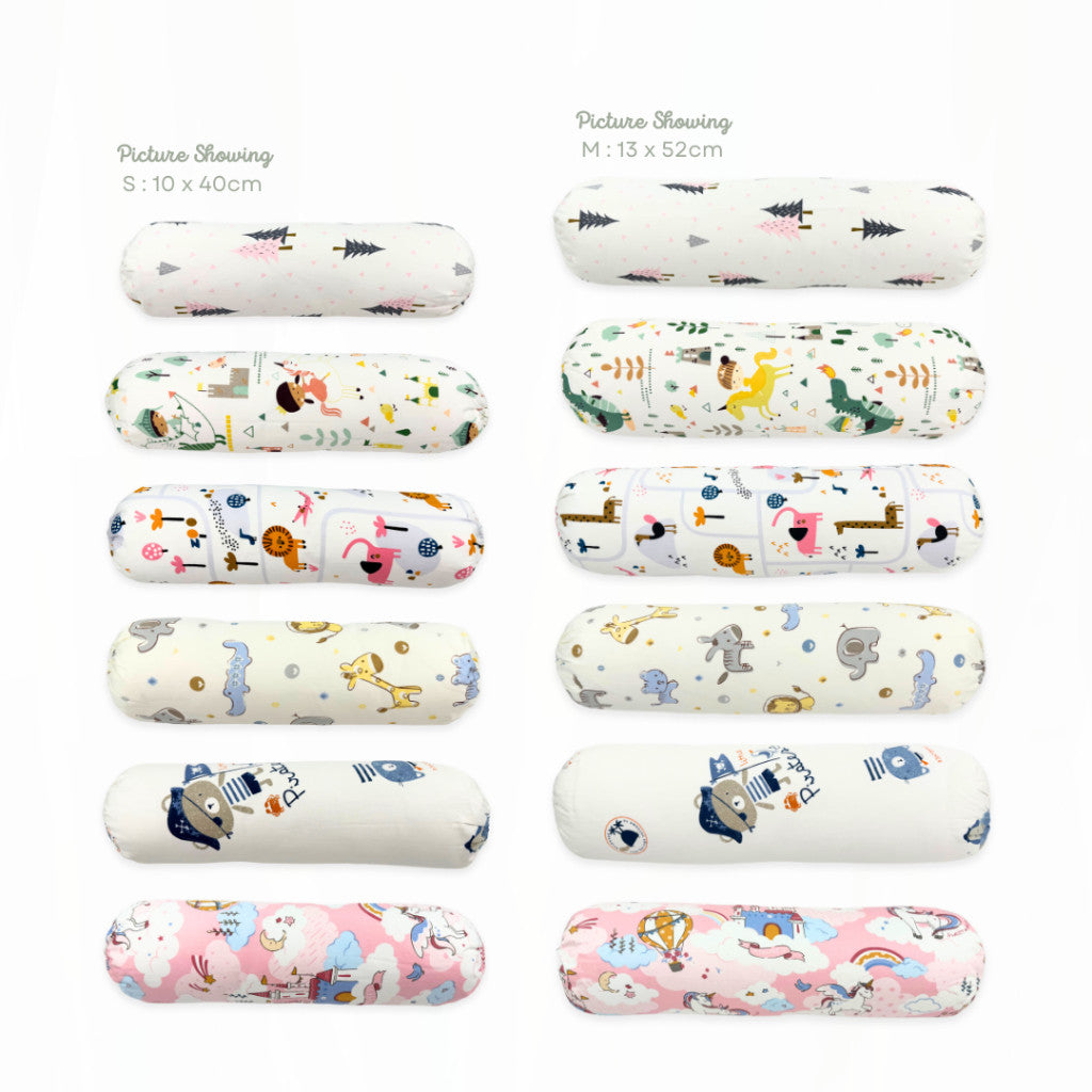 100% Pure Combed Cotton Toddler Bolster Cover -Pirate 4 Size