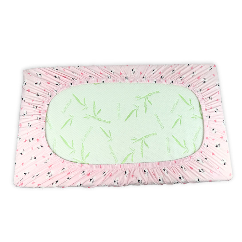 Ultra Soft Baby Mattress Fitted Sheet-Baby Cars-Multi Size